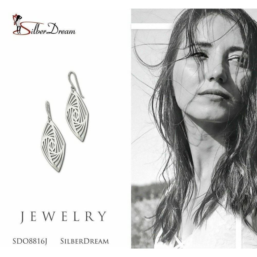 Dangle Earrings 925 Genuine Silver Earrings Jewelry